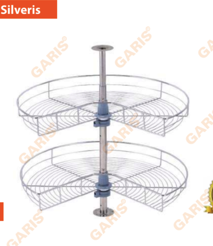 Giá xoay inox nan mở 3/4 Garis BS04.27.800 2
