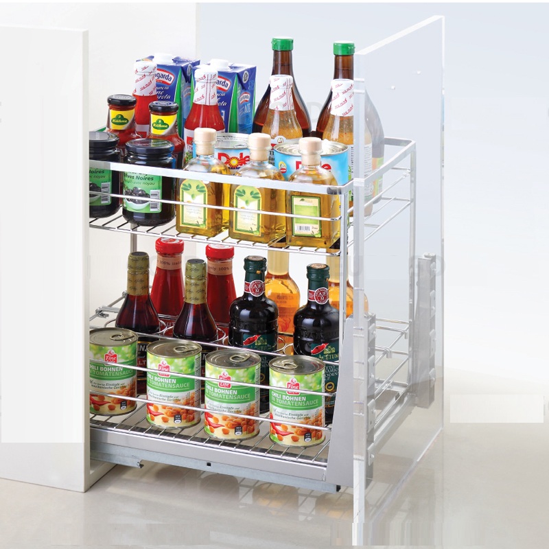 Giá gia vị inox nan vuông Euro Gold ERO20B2