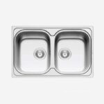 Chậu rửa hai hộc CLAUDIUS HS-SD8650 Hafele 565.86.271