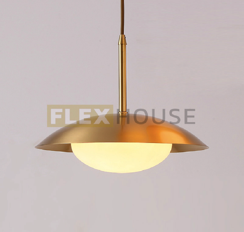 Bộ đèn thả bàn ăn tối giản Bắc Âu bằng đồng | Flexhouse VN