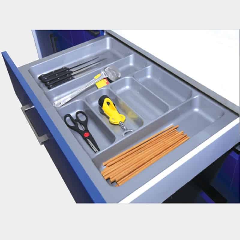 Khay chia thìa dĩa chất liệu nhựa cao cấp ET80003