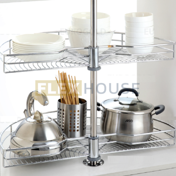 mâm xoay Inox nan