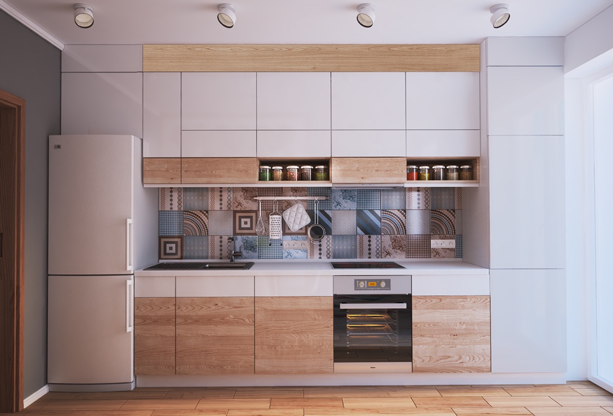 50 nhà bếp nhỏ thiết kế tuyệt vời mà bạn có thể làm theo 46