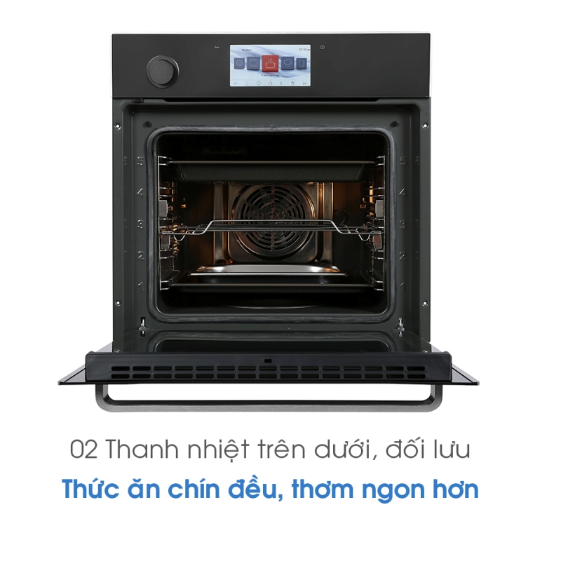Lò nướng hấp kết hợp âm tủ HO-T60B Hafele 535.02.711