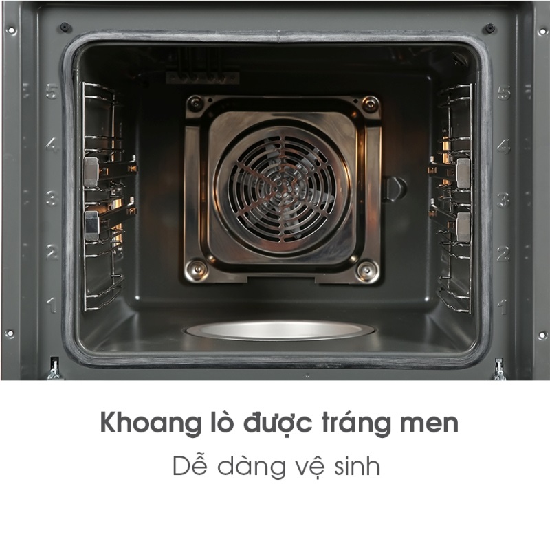 Lò nướng hấp kết hợp âm tủ HO-T60B Hafele 535.02.711