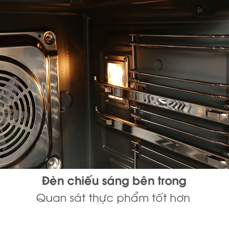 Lò nướng hấp kết hợp âm tủ HO-T60B Hafele 535.02.711