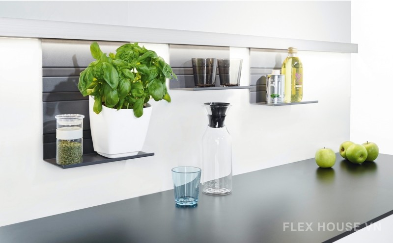 Thanh nhôm gắn tường Hafele 521.00.006