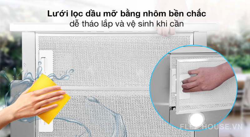 Máy hút mùi âm tủ Hafele HH-TG60E 539.81.073