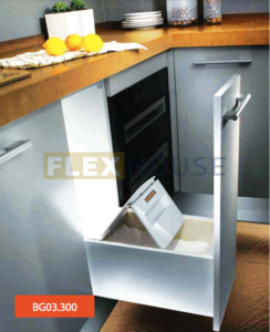 Thùng gạo 10kg, cánh kéo BG03.300