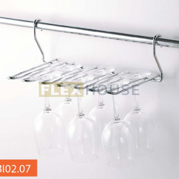 Giá treo ly inox nan Garis BI02.07