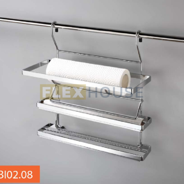 Giá treo gia vị và cuộn giấy Garis BI02.02