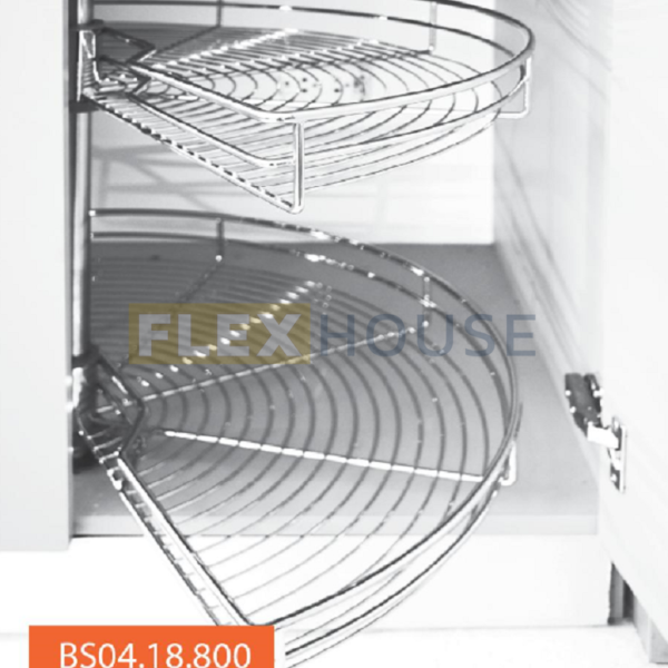 Giá xoay inox nan 1/2 Garis BS04.18.800