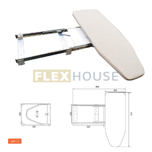 Cầu là âm tủ thông minh tủ quần áo Garis GW13