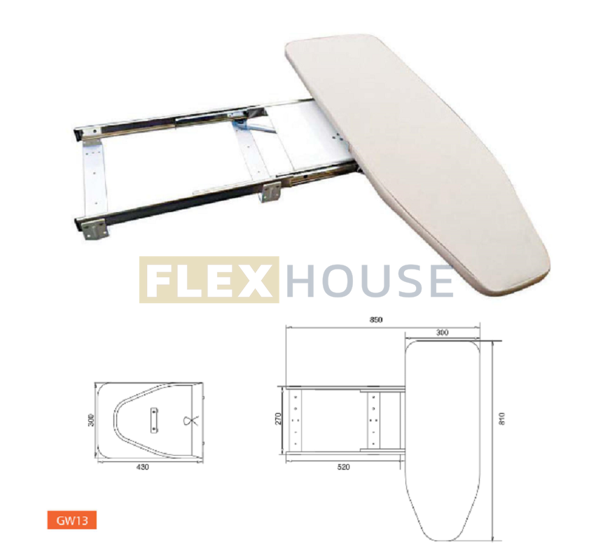 Cầu là âm tủ thông minh tủ quần áo Garis GW13
