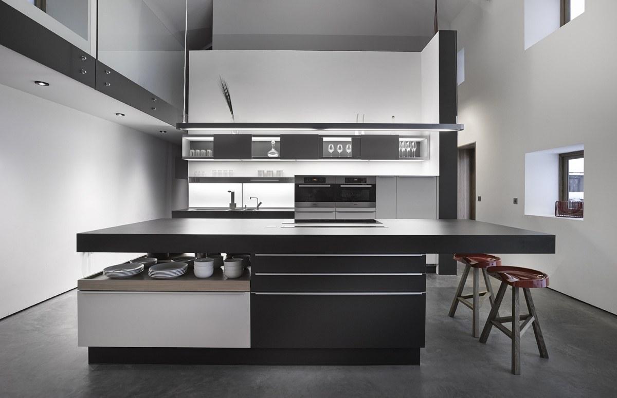 30 Mẫu thiết kế nhà bếp trắng đen tuyệt đẹp 22