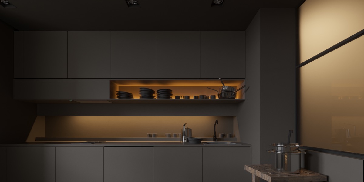 25 ý tưởng mẫu đèn trang trí phòng bếp đẹp mê hồn 3