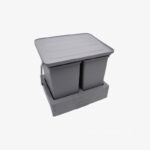 Thùng rác nhấn mở cửa 2 ngăn FHTR05.400.2