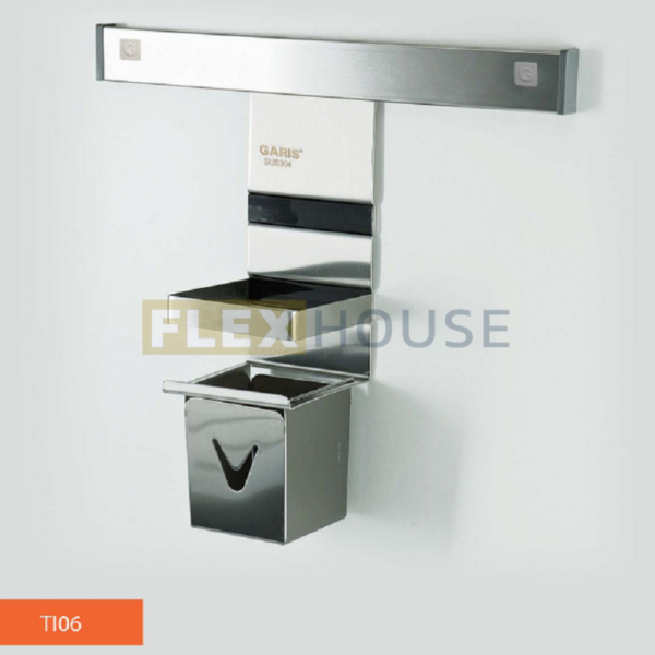Giá dụng cụ nấu inox hộp Garis TI06