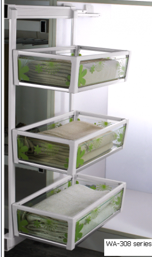 Kệ xếp quần áo 3 tầng