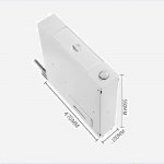 Thùng gạo thông minh 10kg ray trượt giảm chấn Hettich-B10.B