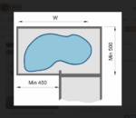 Kệ góc xoay chiếc lá 2 tầng Imundex 7803700