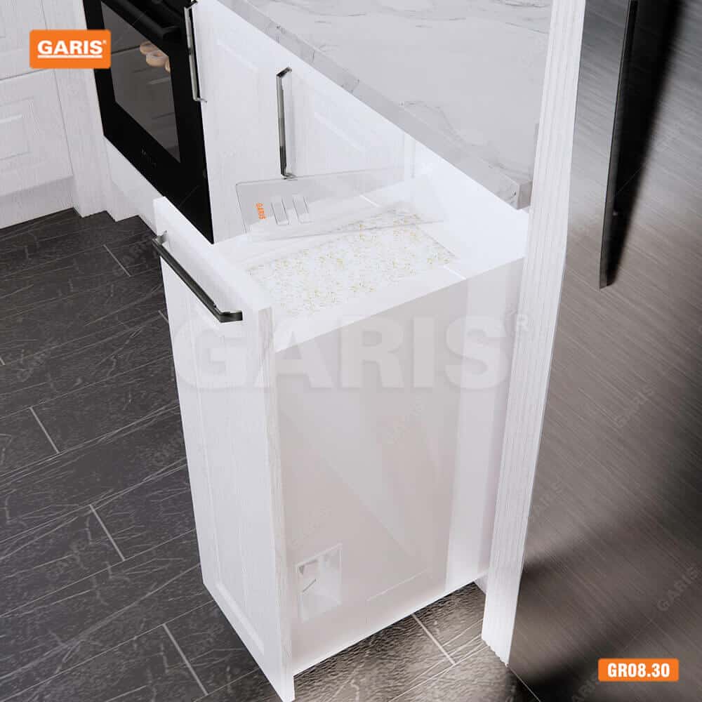 Thùng gạo 25kg cánh kéo Garis GR08.30