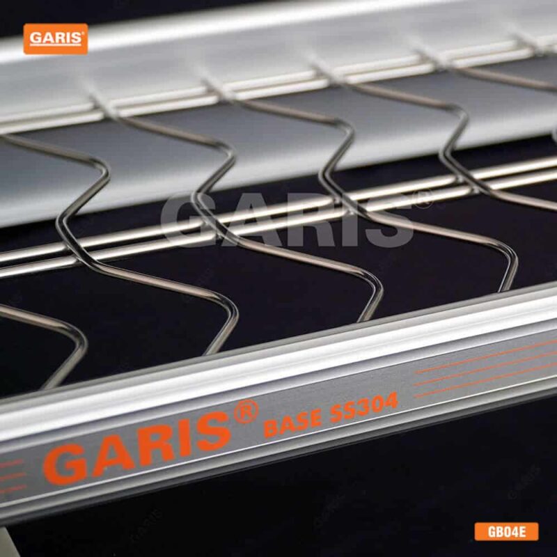 Giá bát đĩa inox nan cố định Garis GB04.60E-90E 1