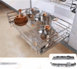 Giá xoong nồi nan vuông Garis GP04.60C-90C