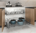 Giá xoong nồi dạng nan cánh mở Garis MD04.70N-90N