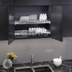 Giá bát đĩa inox nan cố định Garis GB04.60E-90E