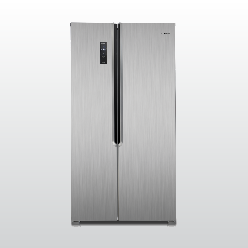 Tủ lạnh 2 cửa tay nắm âm Malloca MF-517SBS 1