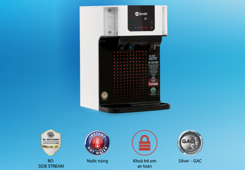 Máy lọc nước đặt bàn RO A.O. Smith Z7 2