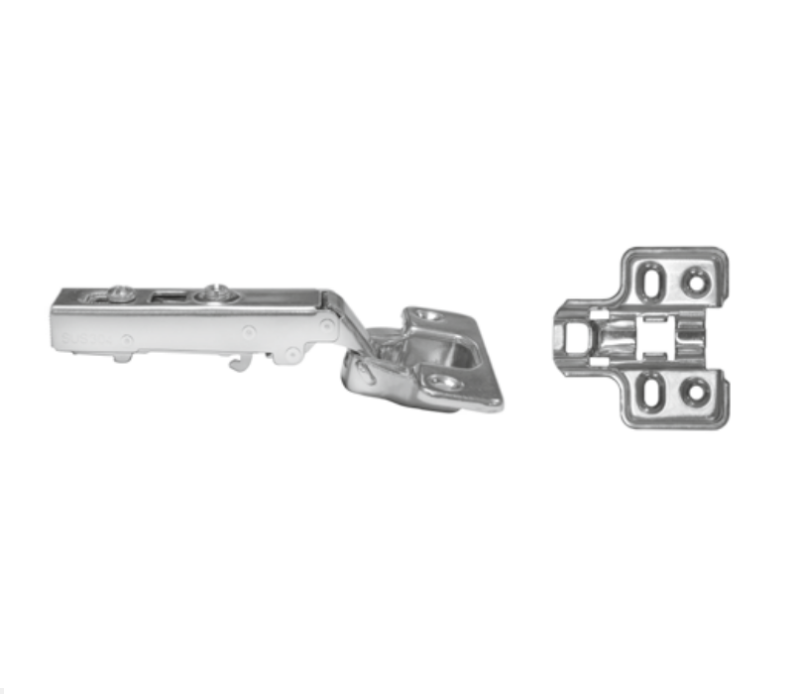 Bộ bản lề trùm ngoài Metalla SM110 độ inox DIY 483.01.720