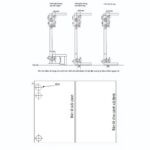Bộ bánh xe ray trượt cửa lùa cánh gập Garis GR68.1 (1)