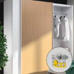 Bộ cửa trượt Topline L trùm ngoài 2 cánh dày 25mm Hettich TLS025-50