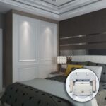 Bộ phụ kiện cửa trượt lọt lòng 2 cánh Imundex 7 302 903