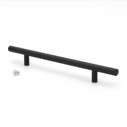 Tay nắm đũa inox phi 14mm màu Đen nhiều kích thước DJ031B