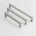Tay nắm tủ inox 304 màu Bạc nhiều kích thước FH.KNN016