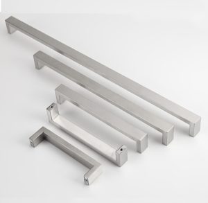 Tay nắm tủ inox 304 màu Bạc hiện đại tối giản FH.KNN017