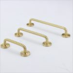 Tay nắm tủ bằng đồng nguyên khối copper HXTY1806