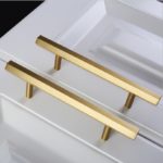 Tay nắm tủ bằng đồng hình lục giác