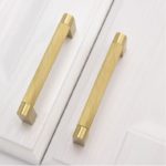 Tay nắm tủ bằng đồng Brushed Copper FH.TNT