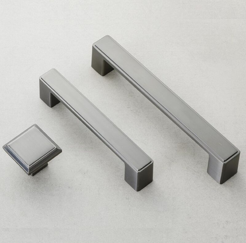 Tay nắm hợp kim kẽm màu đen Back Nickel Inn6218 1