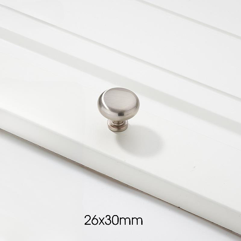 Tay nắm tủ hợp kim kẽm màu bạc niken FH748S 5