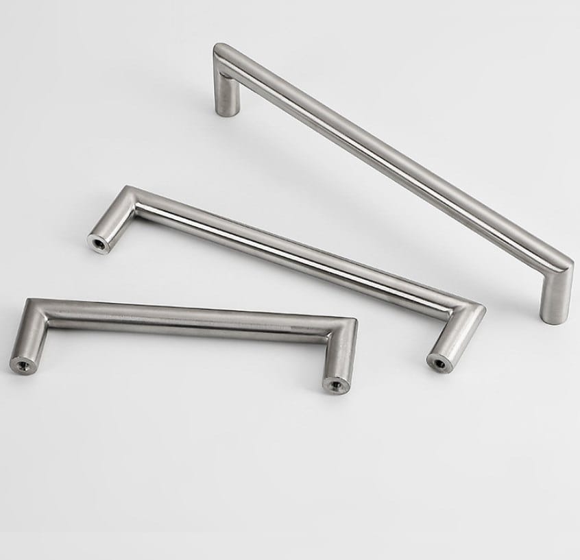 Tay nắm tủ inox 304 màu Bạc nhiều kích thước FH.KNN016 3