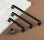 Tay nắm tủ cao cấp hợp kim kẽm màu đen 2223DB