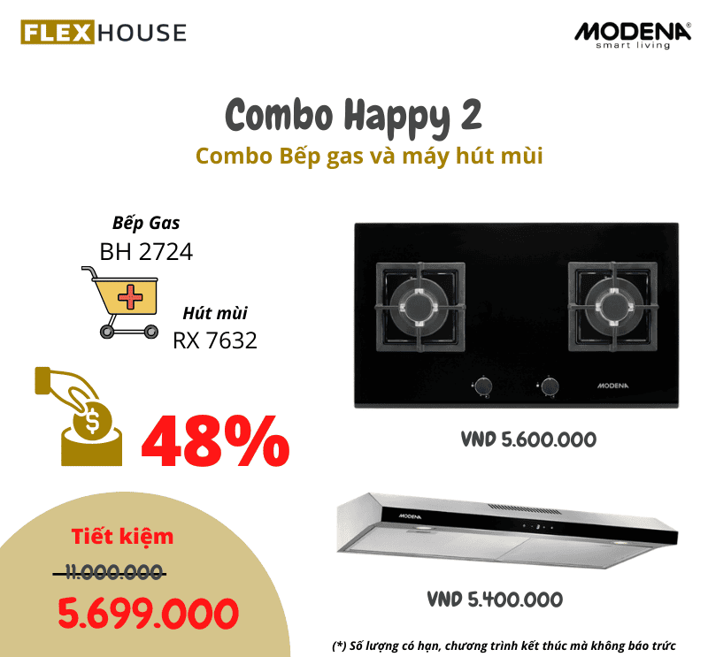 Khuyến mãi hấp dẫn chưa từng có thiết bị bếp Modena 3