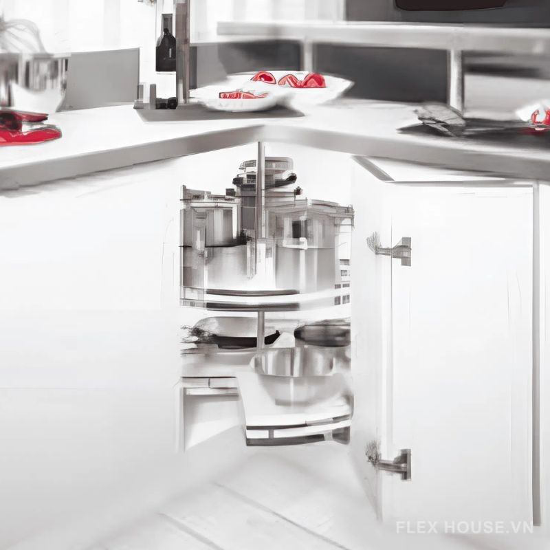 Kệ góc 3/4 HETTICH CC02-3/4