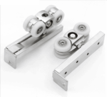 Bánh xe cửa lùa treo cho cửa gỗ 4 bánh xe inox 304 DFL-P072A