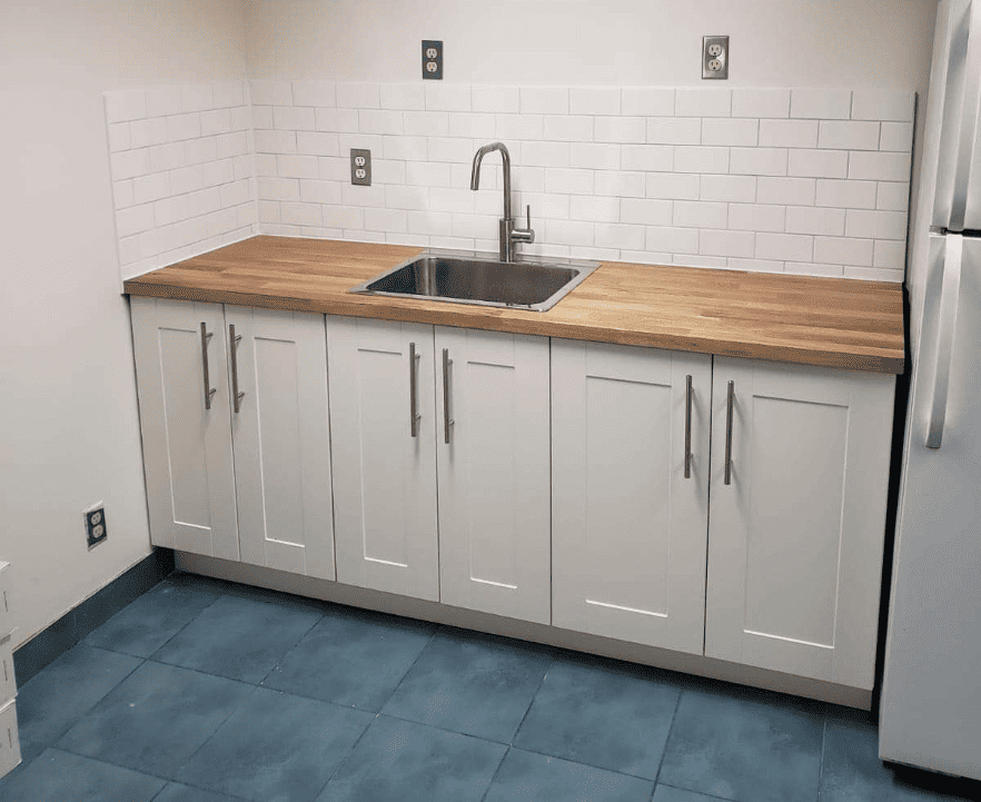 Thiết kế bếp phong cách scandinavian với tay nắm tủ đẹp 14 Thiết kế bếp phong cách scandinavian với tay nắm tủ đẹp 12